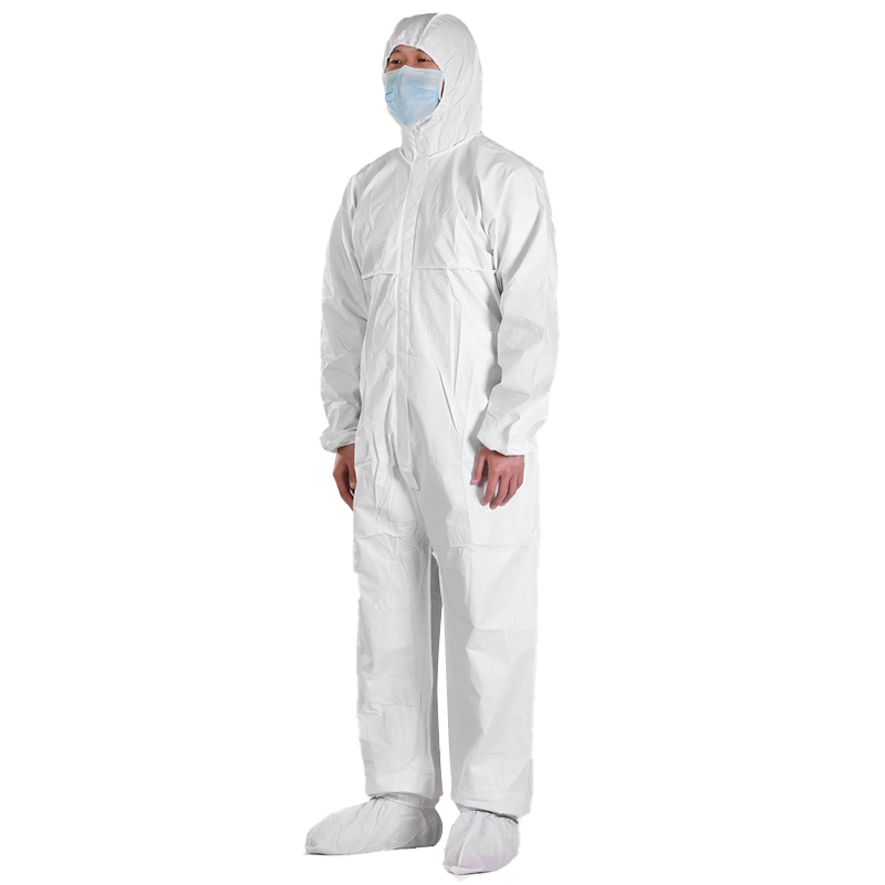 Breathable Chemical Protective Disposable Coverall Suit