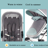 Popular PU Leather Baby Stroller With Infant Car Seat 
